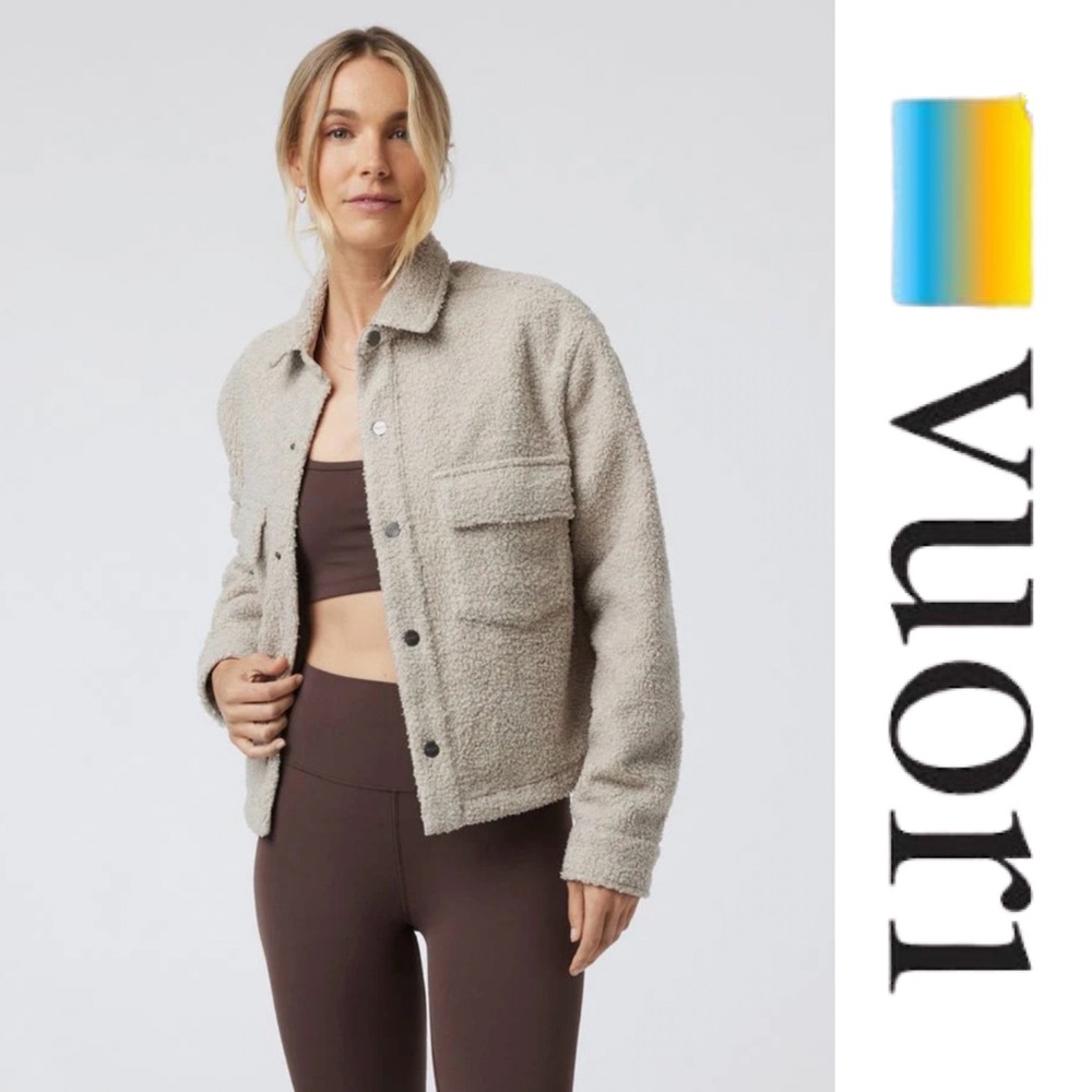NWT | Vuori Sycamore Shirt Jacket | Dark Salt | Medium